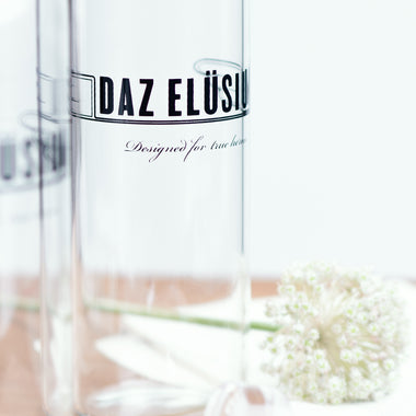 Stylish DazElusium Waterbottle in glass