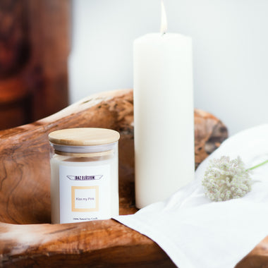 100% Natural Soy Candle - Kiss my Pink